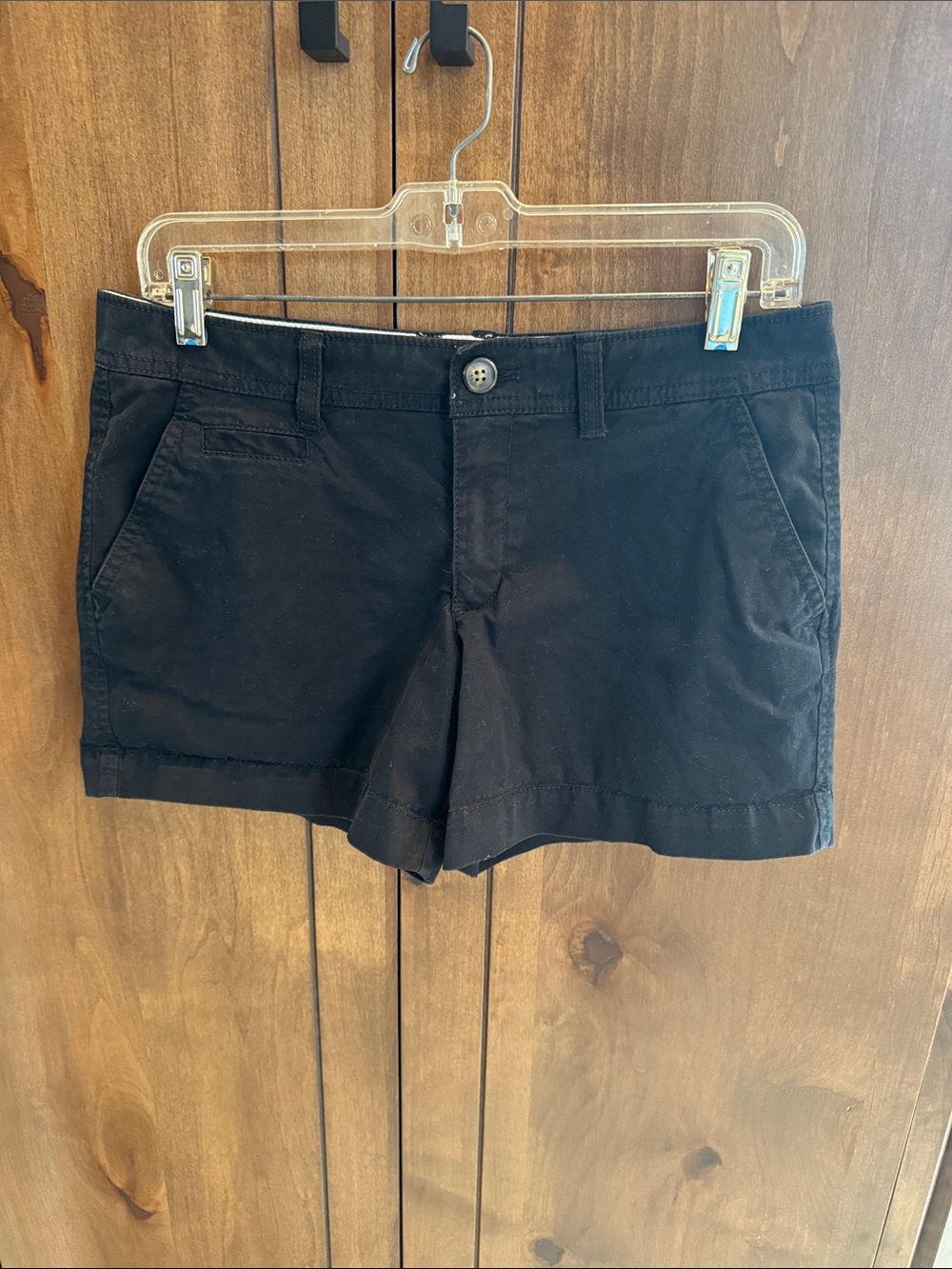 Old Navy Black Women's 97% Cotton Shorts